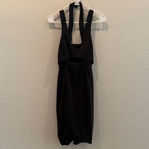 Stylestalker Black Backless Dress